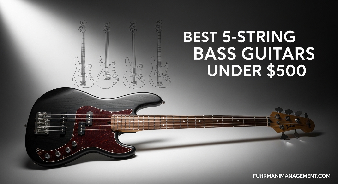 Best 5-String Bass Guitars Under $500