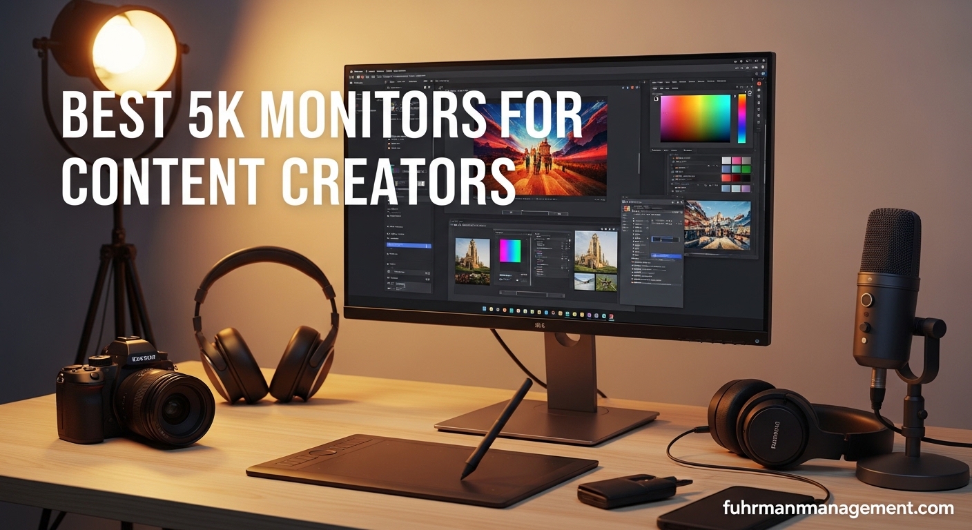 Best 5K Monitors for Content Creators