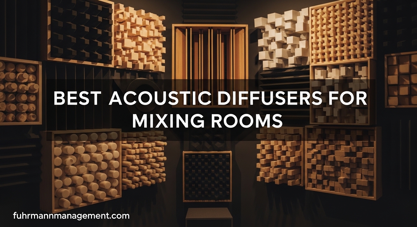 Best Acoustic Diffusers for Mixing Rooms
