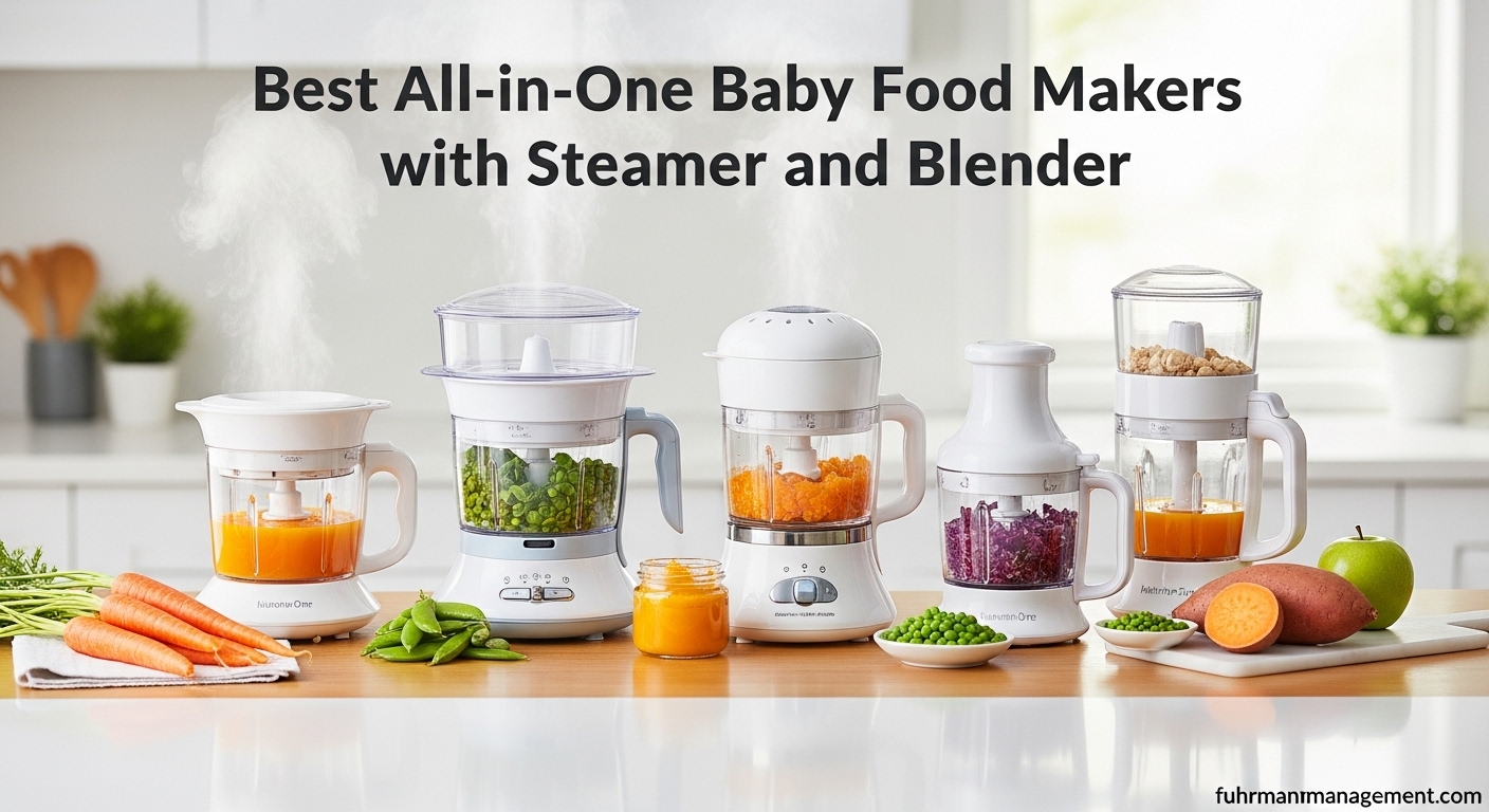 Best All-in-One Baby Food Makers with Steamer and Blender