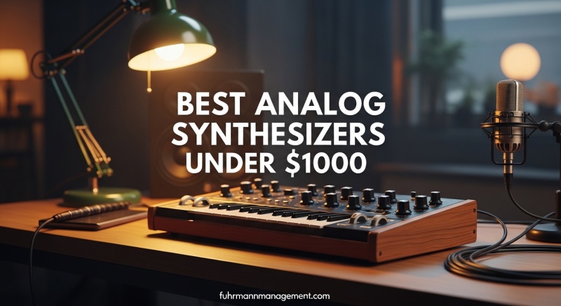 Best Analog Synthesizers Under $1000
