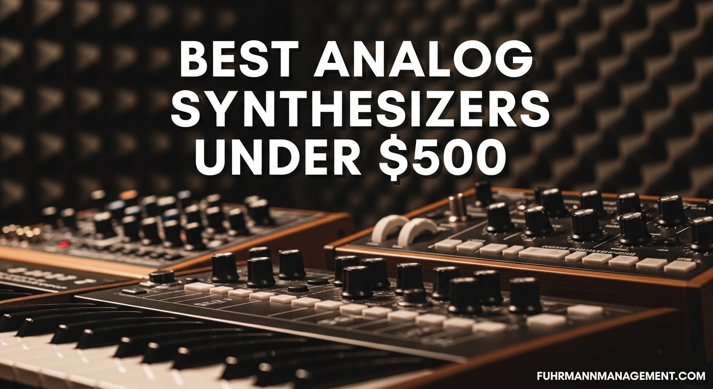 Best Analog Synthesizers under $500