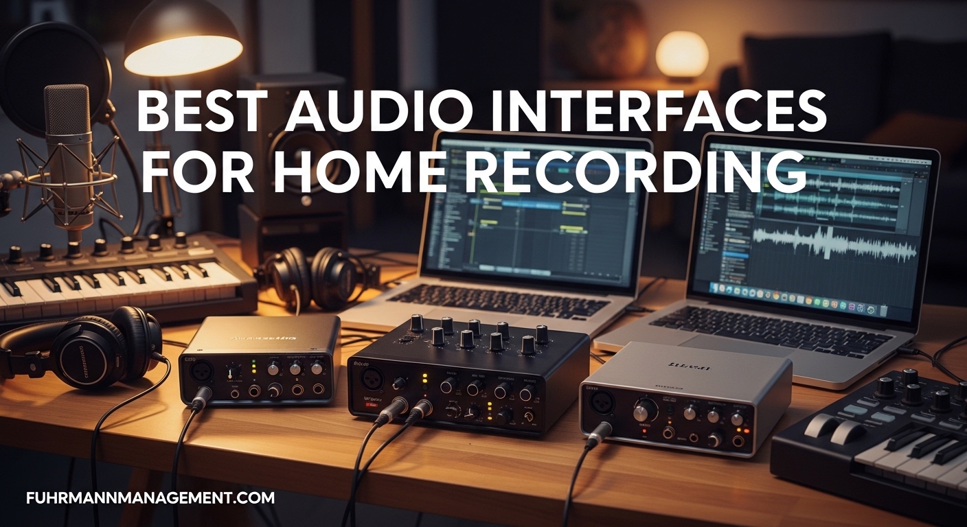 Best Audio Interfaces for Home Recording