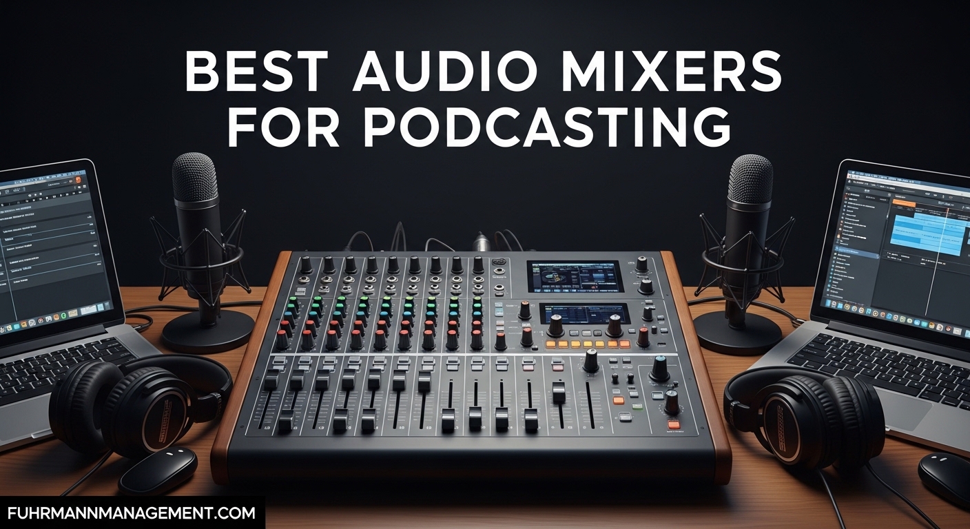 Best Audio Mixers for Podcasting