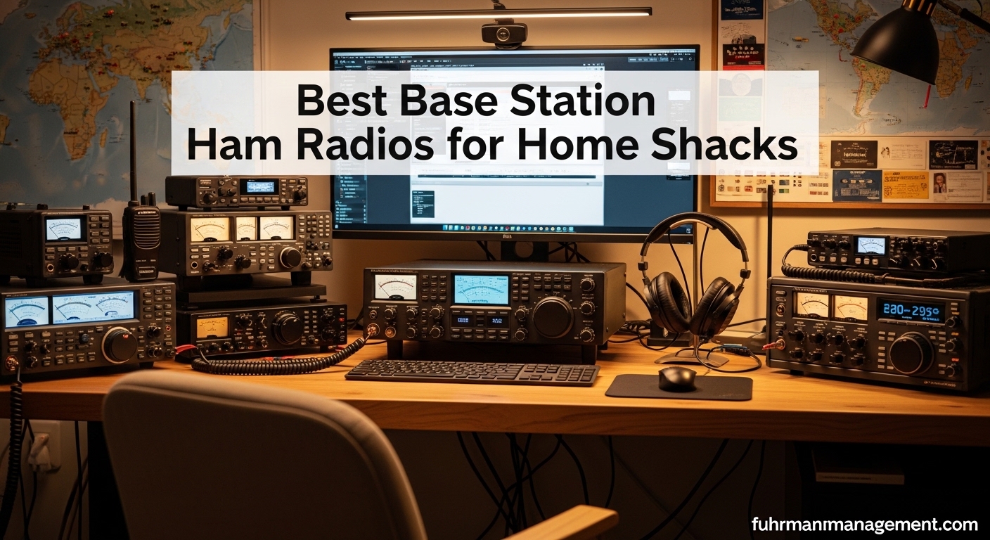 Best Base Station Ham Radios for Home Shacks
