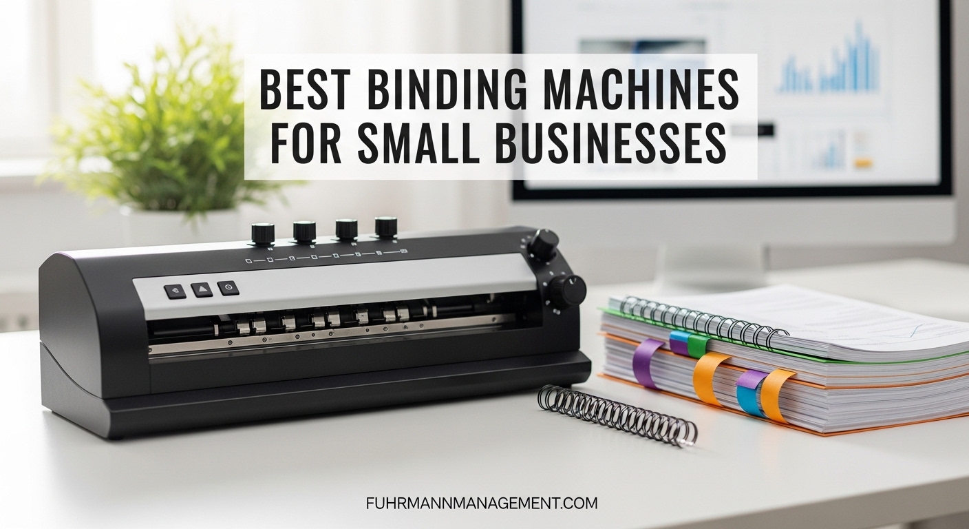 Best Binding Machines for Small Businesses