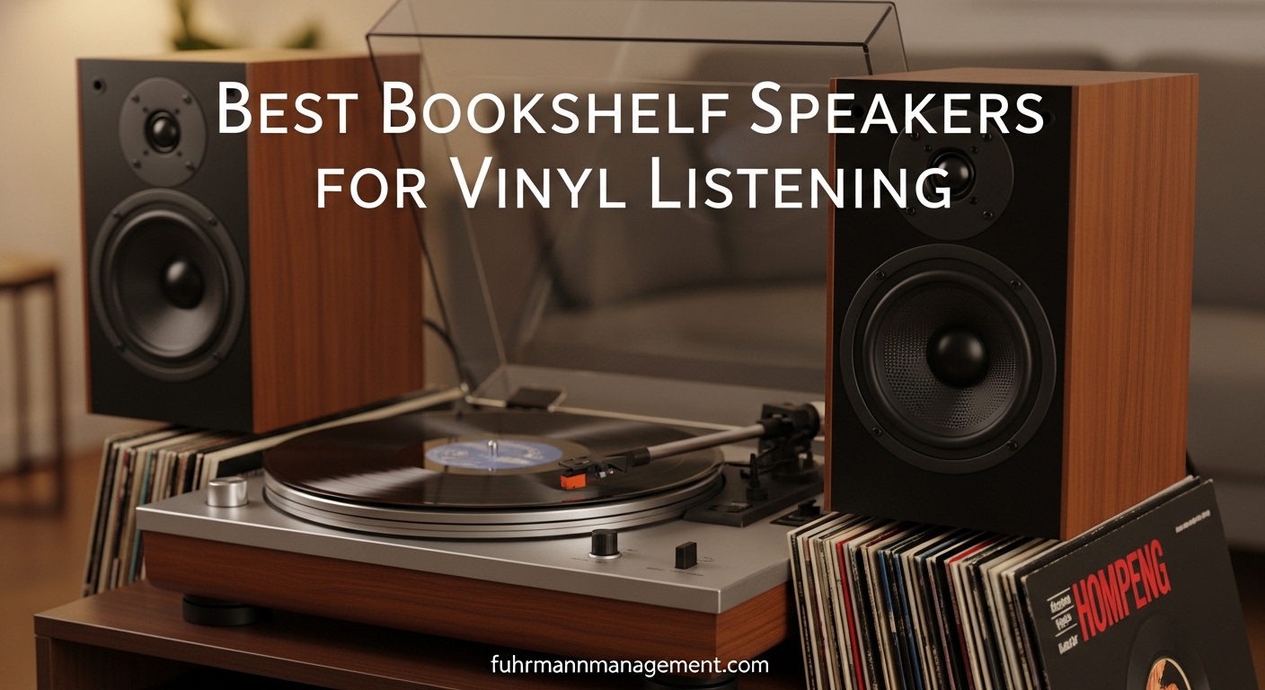 Best Bookshelf Speakers for Vinyl Listening