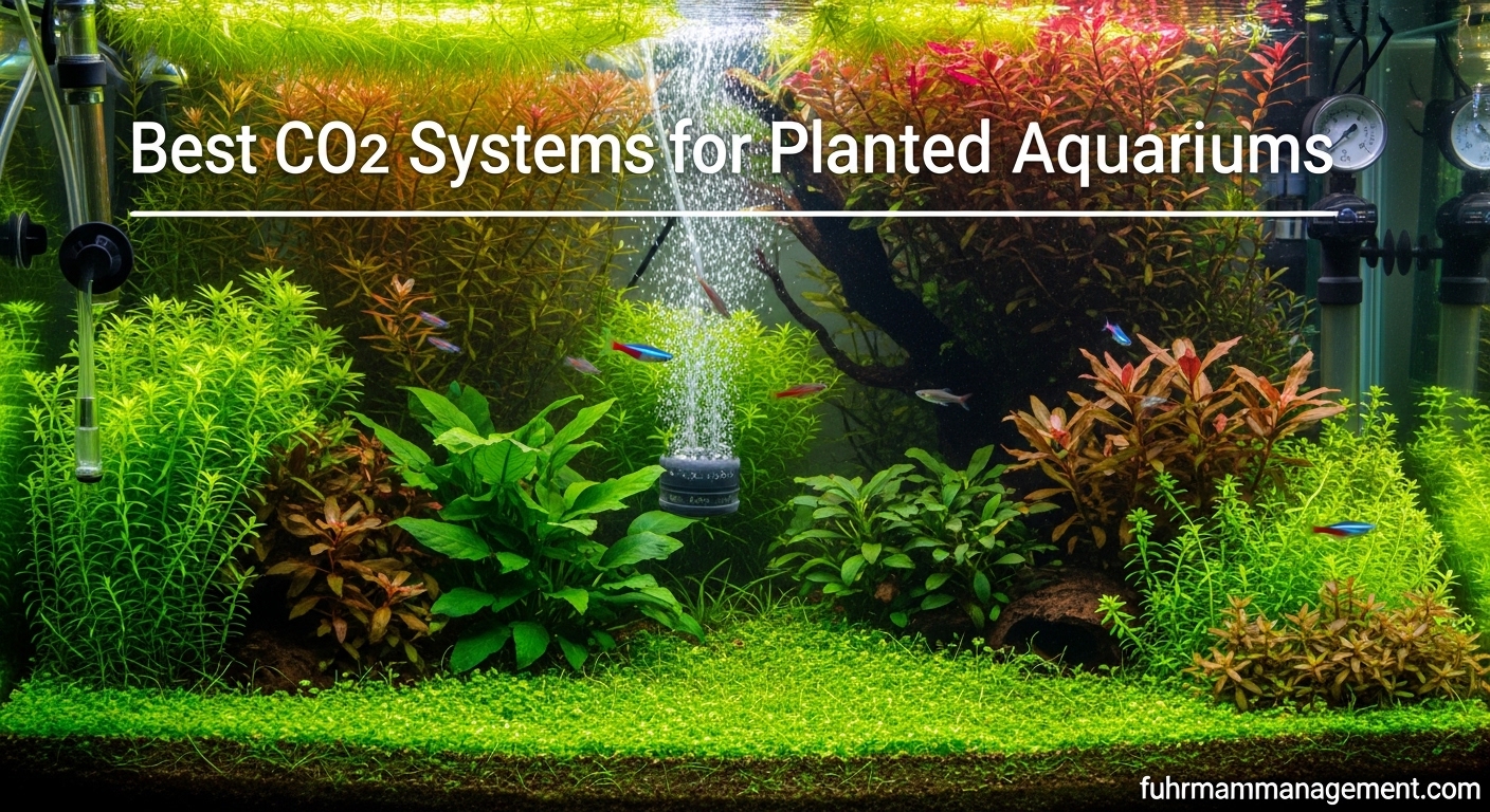 Best CO2 Systems for Planted Aquariums