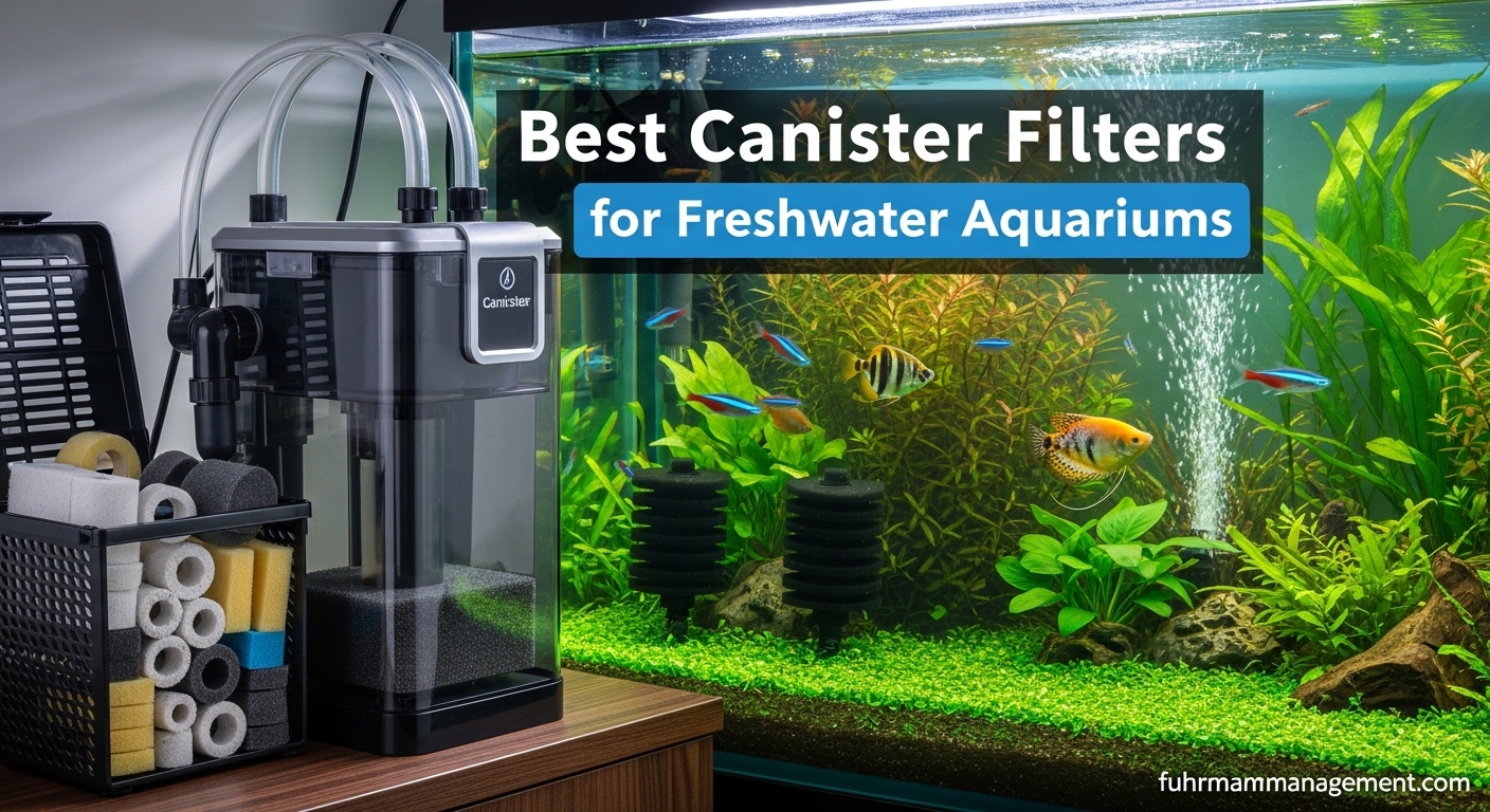 Best Canister Filters for Freshwater Aquariums