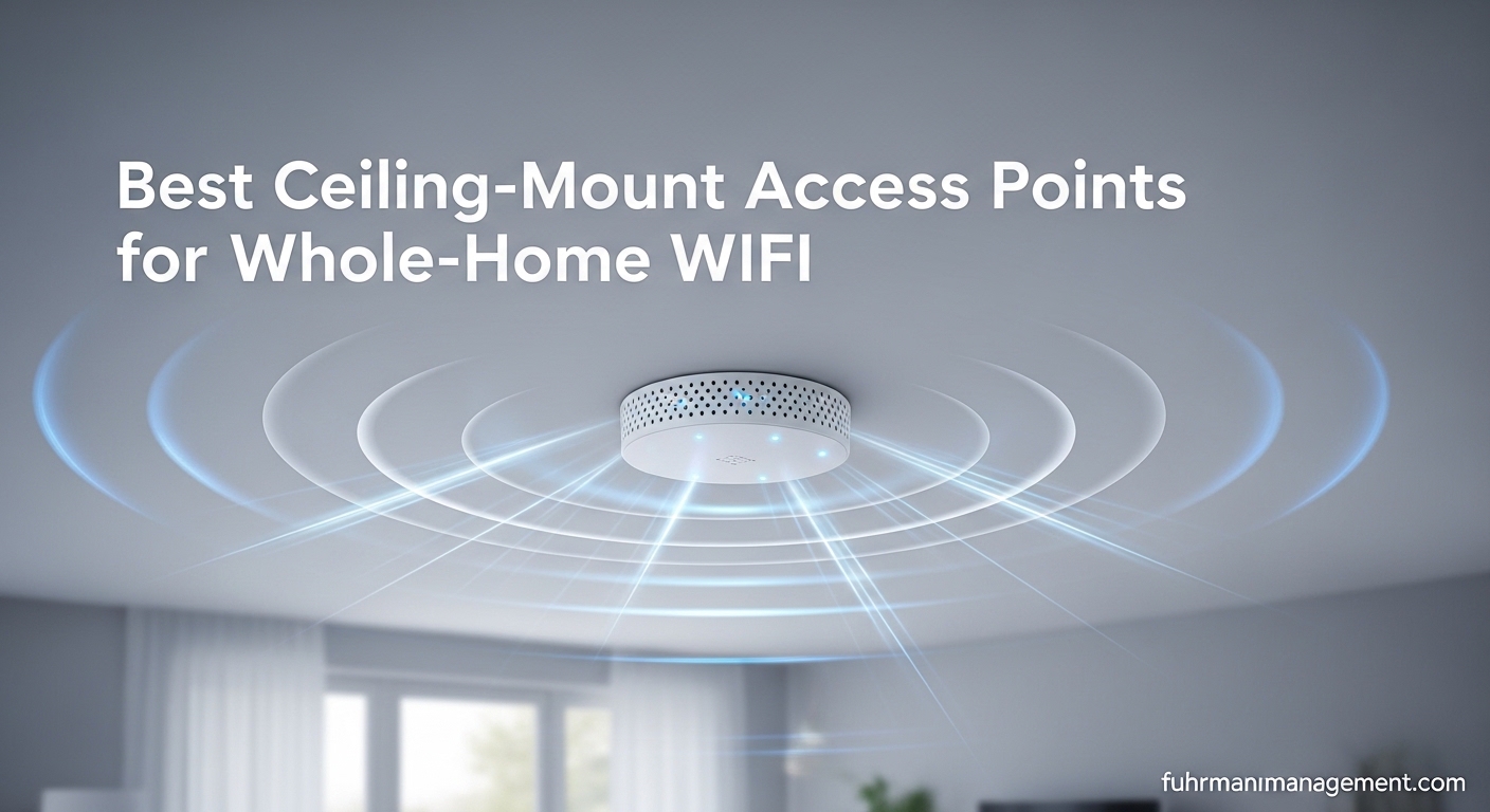 Best Ceiling-Mount Access Points for Whole-Home WiFi