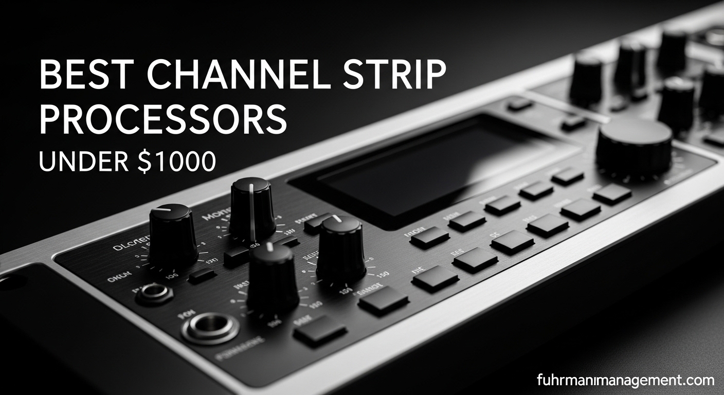 Best Channel Strip Processors Under $1000