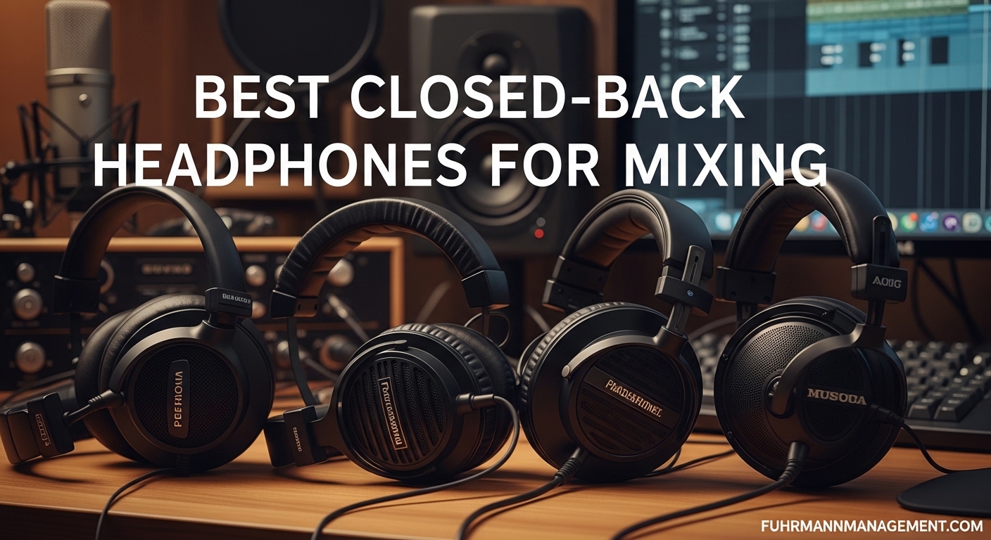Best Closed-Back Headphones for Mixing