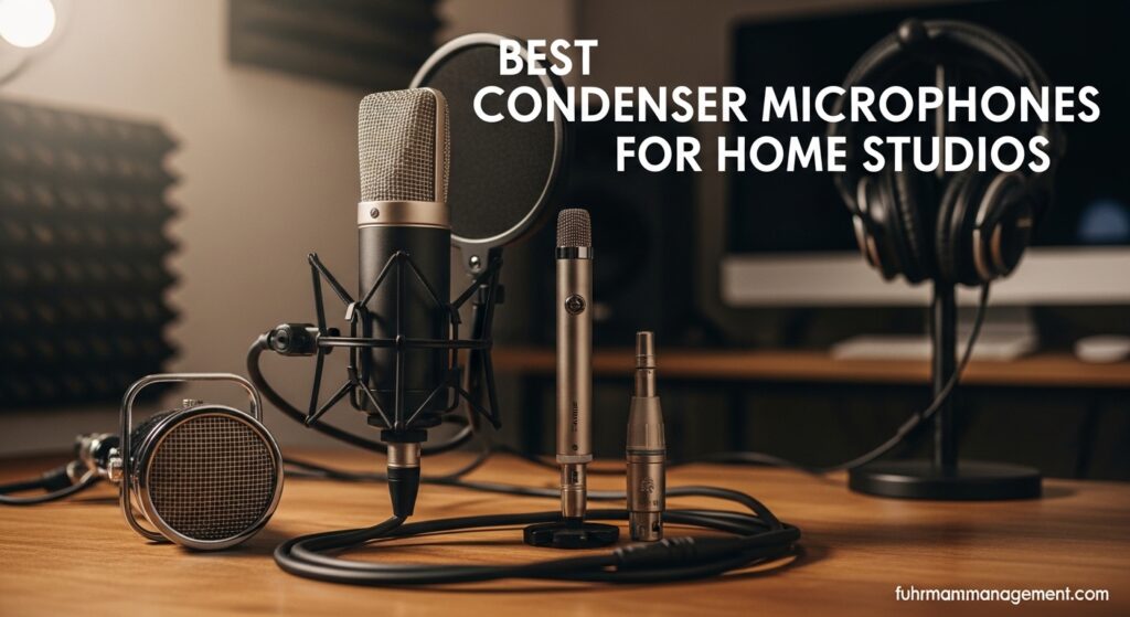 Best Condenser Microphones for Home Studios