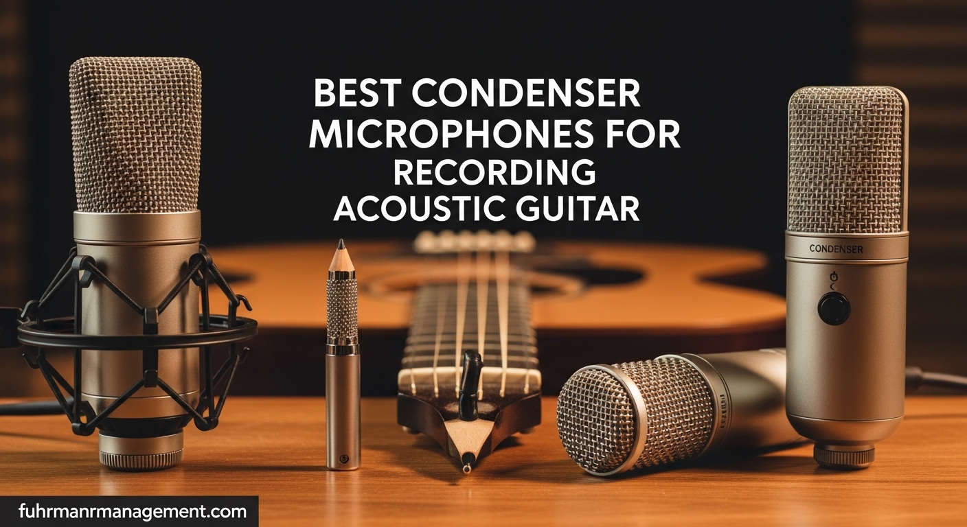 Best Condenser Microphones for Recording Acoustic Guitar