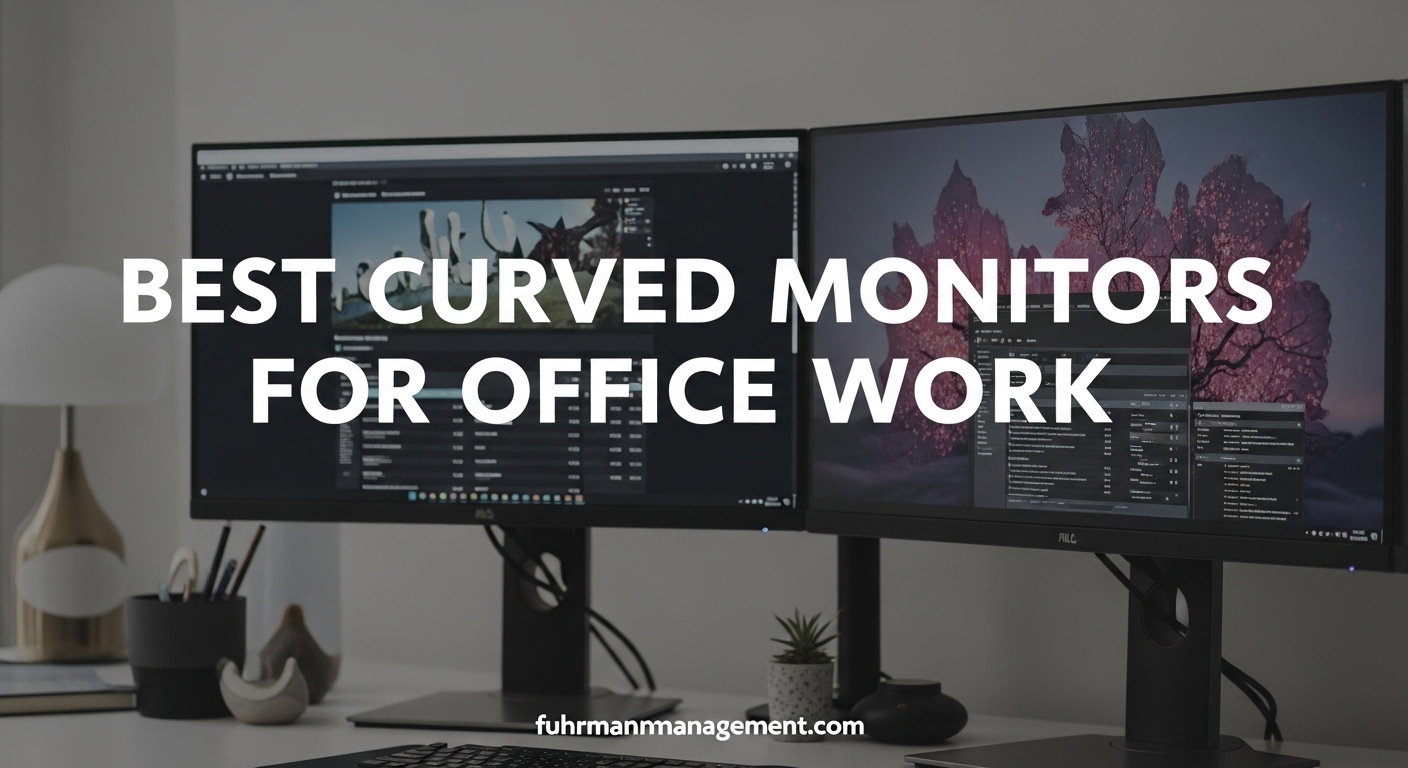 Best Curved Monitors for Office Work