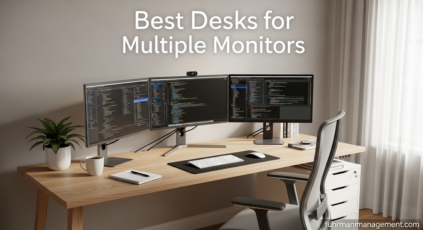 Best Desks for Multiple Monitors
