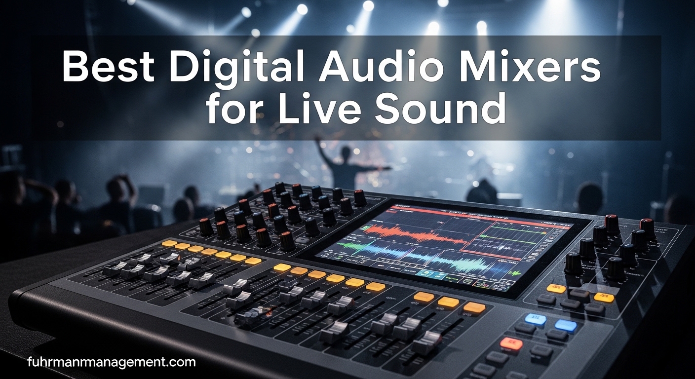 Best Digital Audio Mixers for Live Sound