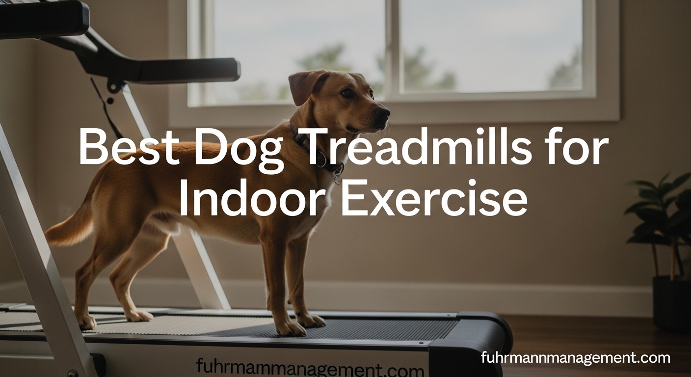Best Dog Treadmills for Indoor Exercise