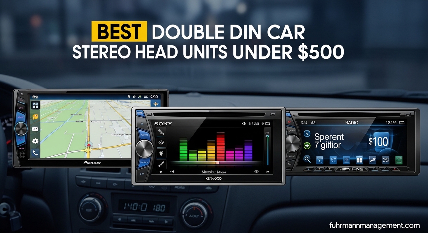 Best Double Din Car Stereo Head Units Under $500