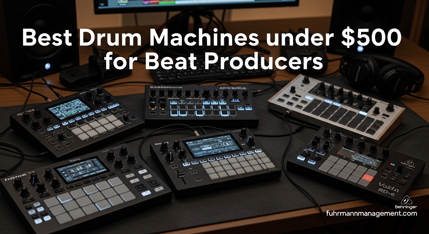 Best Drum Machines under $500 for Beat Producers