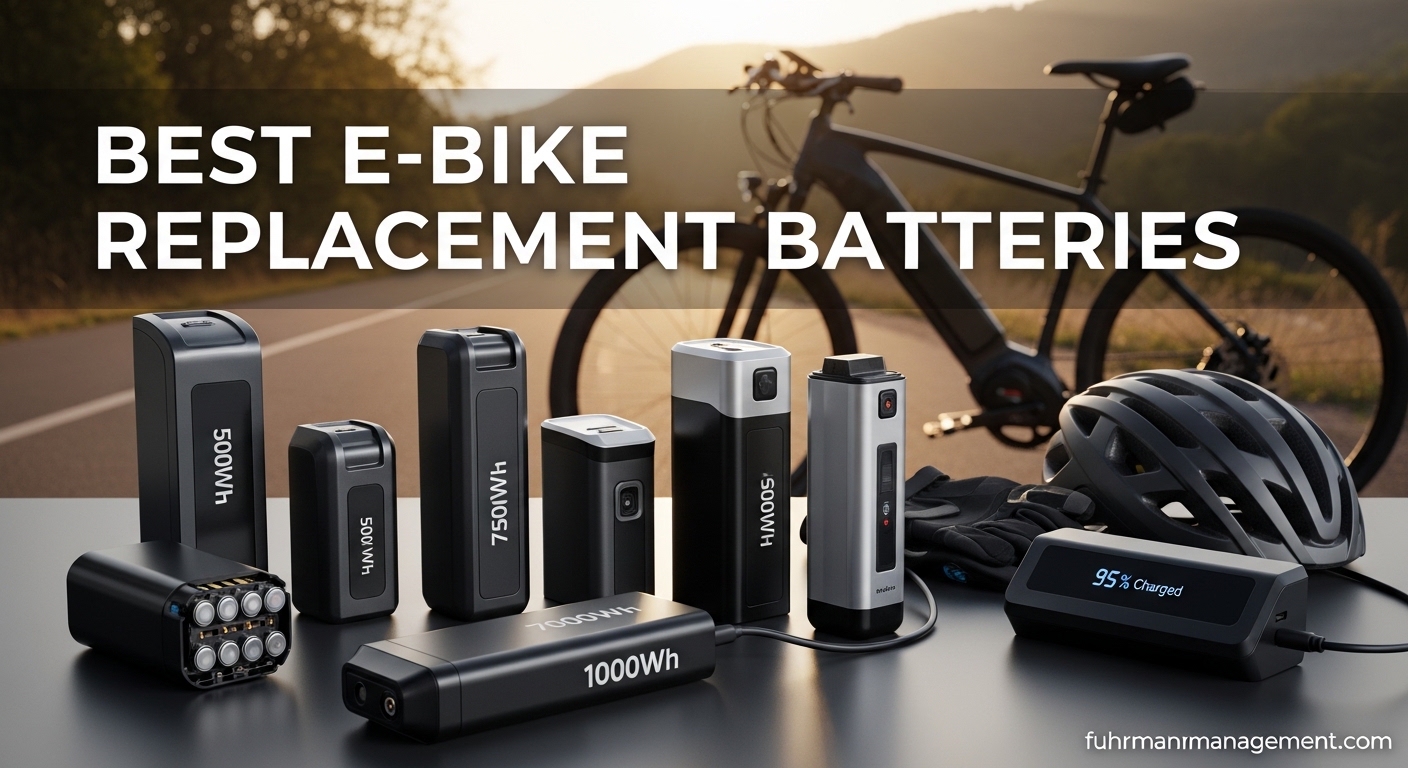 Best E-Bike Replacement Batteries