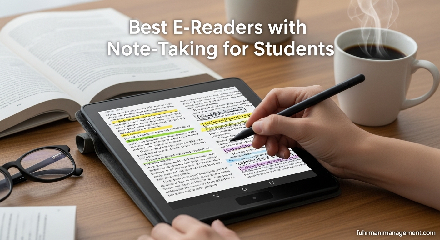 Best E-Readers with Note-Taking for Students