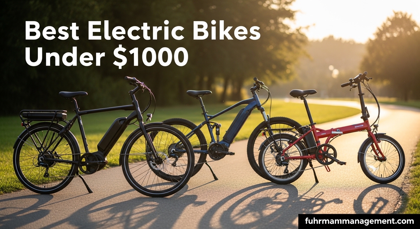 Best Electric Bikes Under $1000