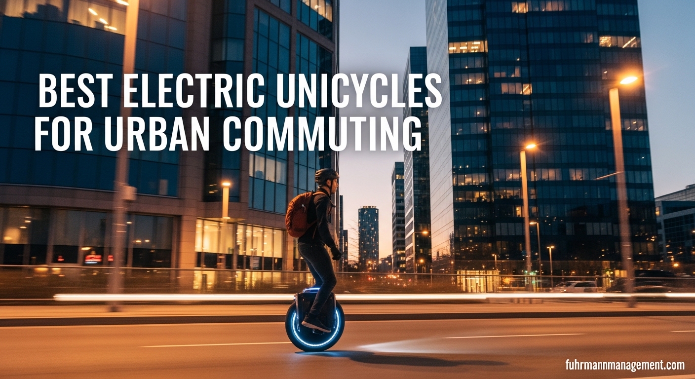 Best Electric Unicycles for Urban Commuting
