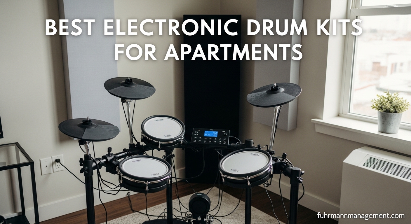 Best Electronic Drum Kits for Apartments