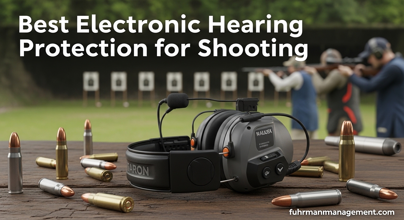 Best Electronic Hearing Protection for Shooting