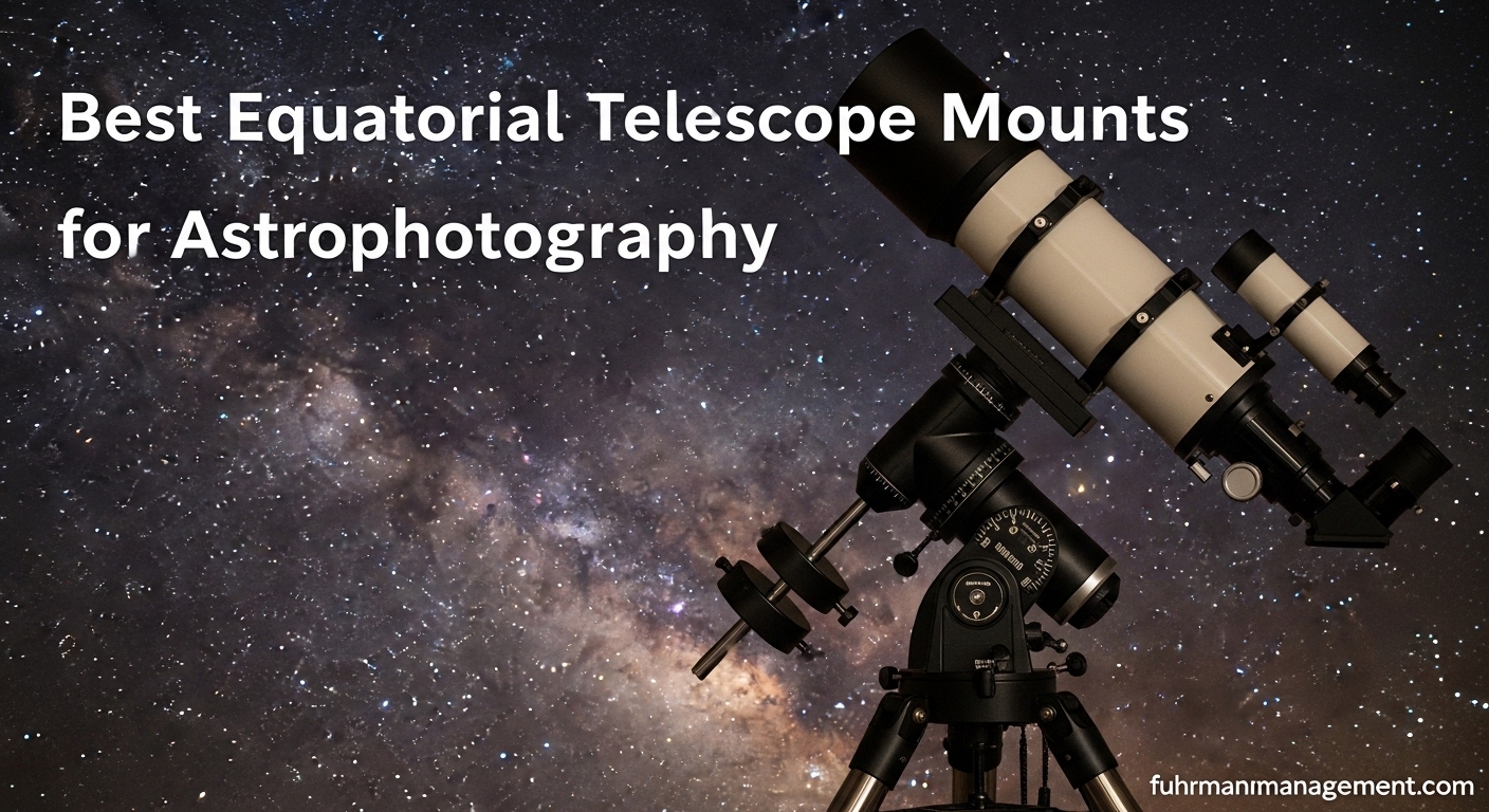 Best Equatorial Telescope Mounts for Astrophotography