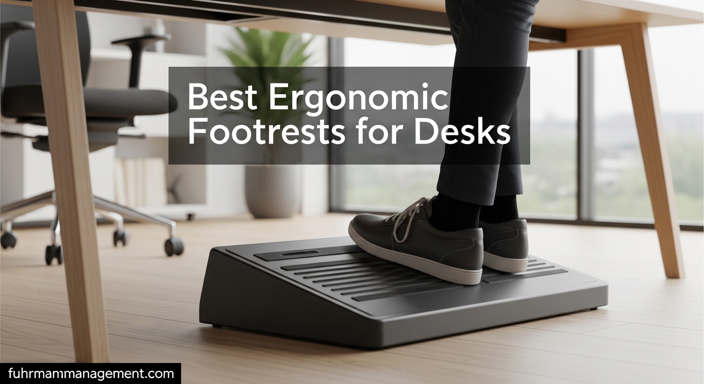 Best Ergonomic Footrests for Desks