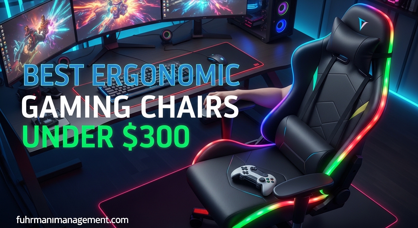 Best Ergonomic Gaming Chairs Under $300