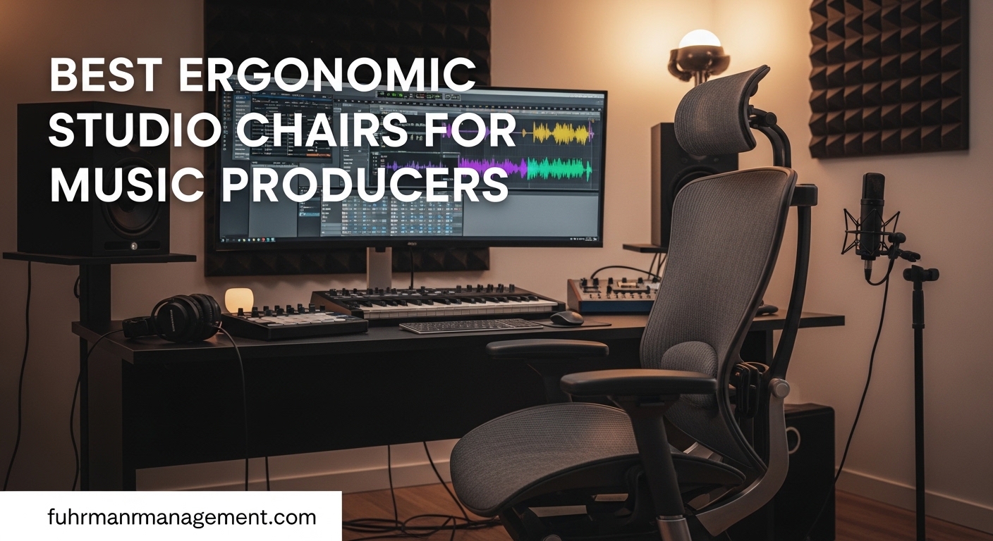 Best Ergonomic Studio Chairs for Music Producers