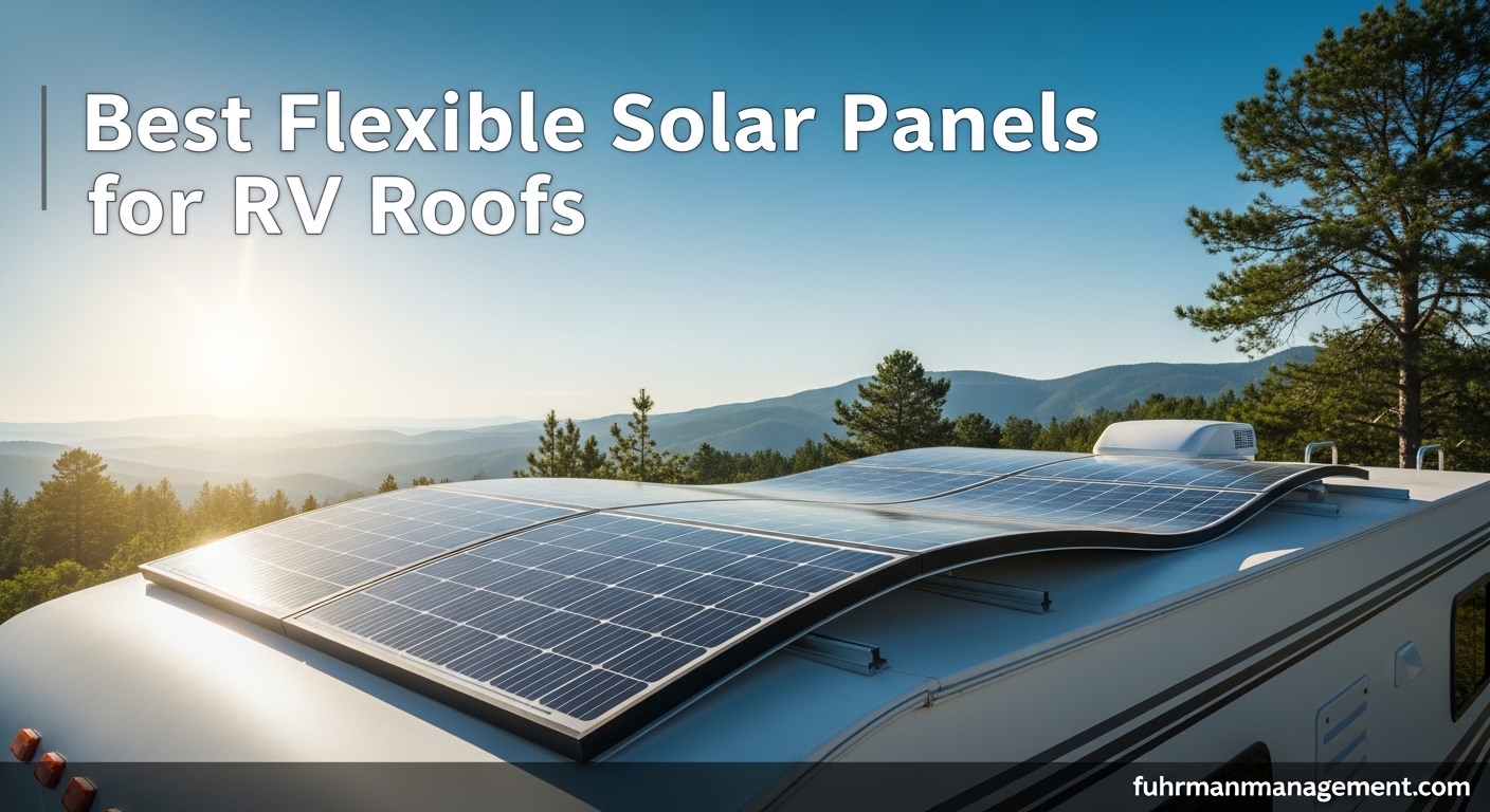 Best Flexible Solar Panels for RV Roofs