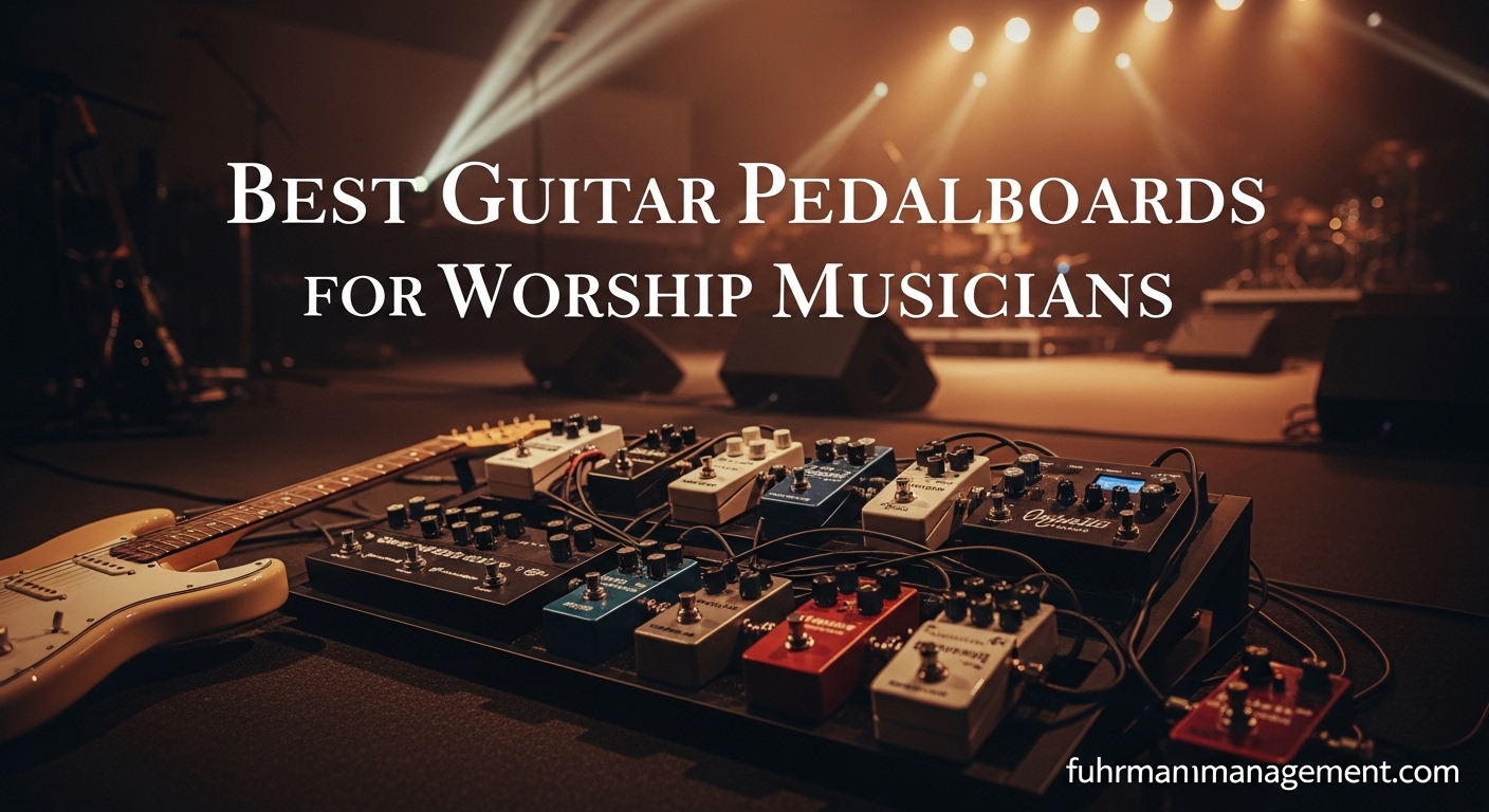 Best Guitar Pedalboards for Worship Musicians