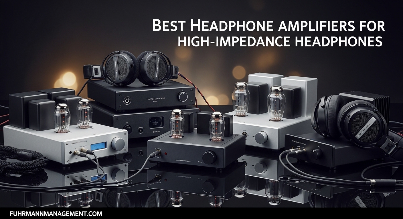 Best Headphone Amplifiers for High-Impedance Headphones