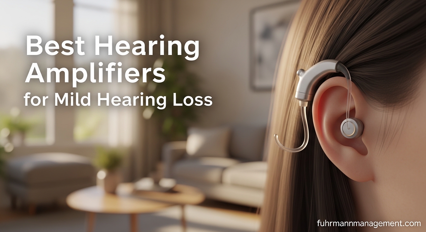 Best Hearing Amplifiers for Mild Hearing Loss