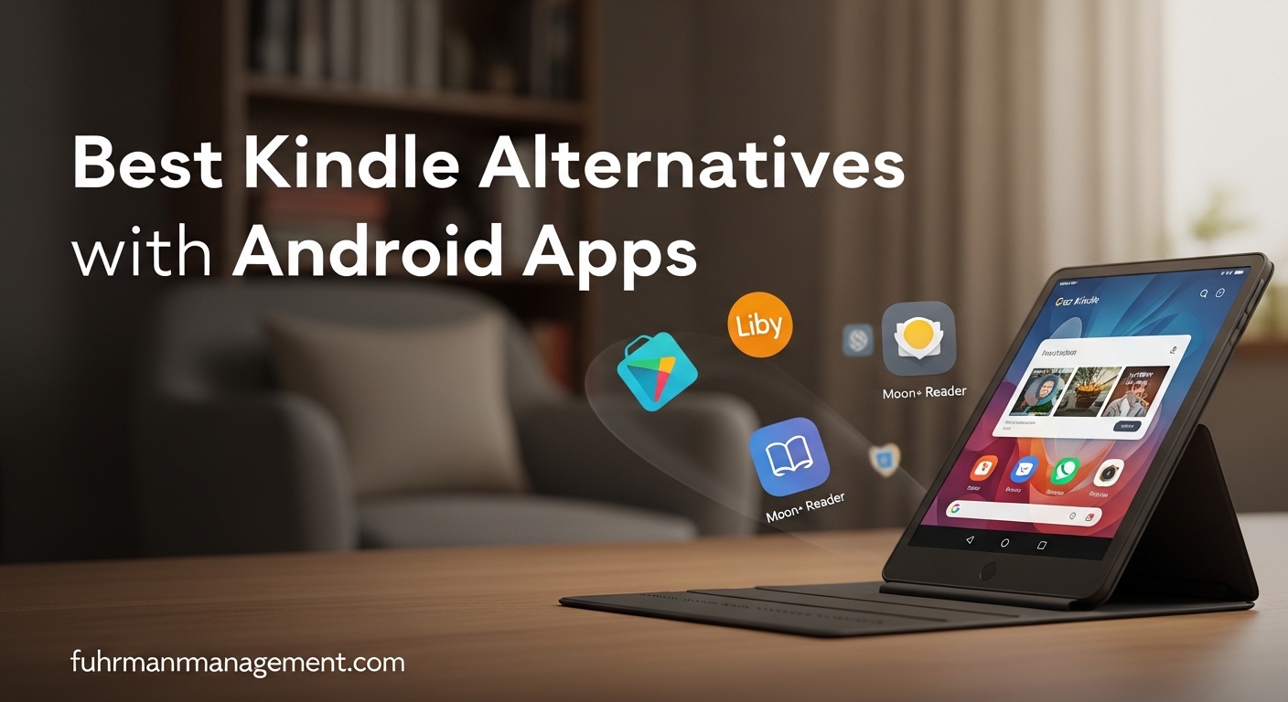 Best Kindle Alternatives with Android Apps