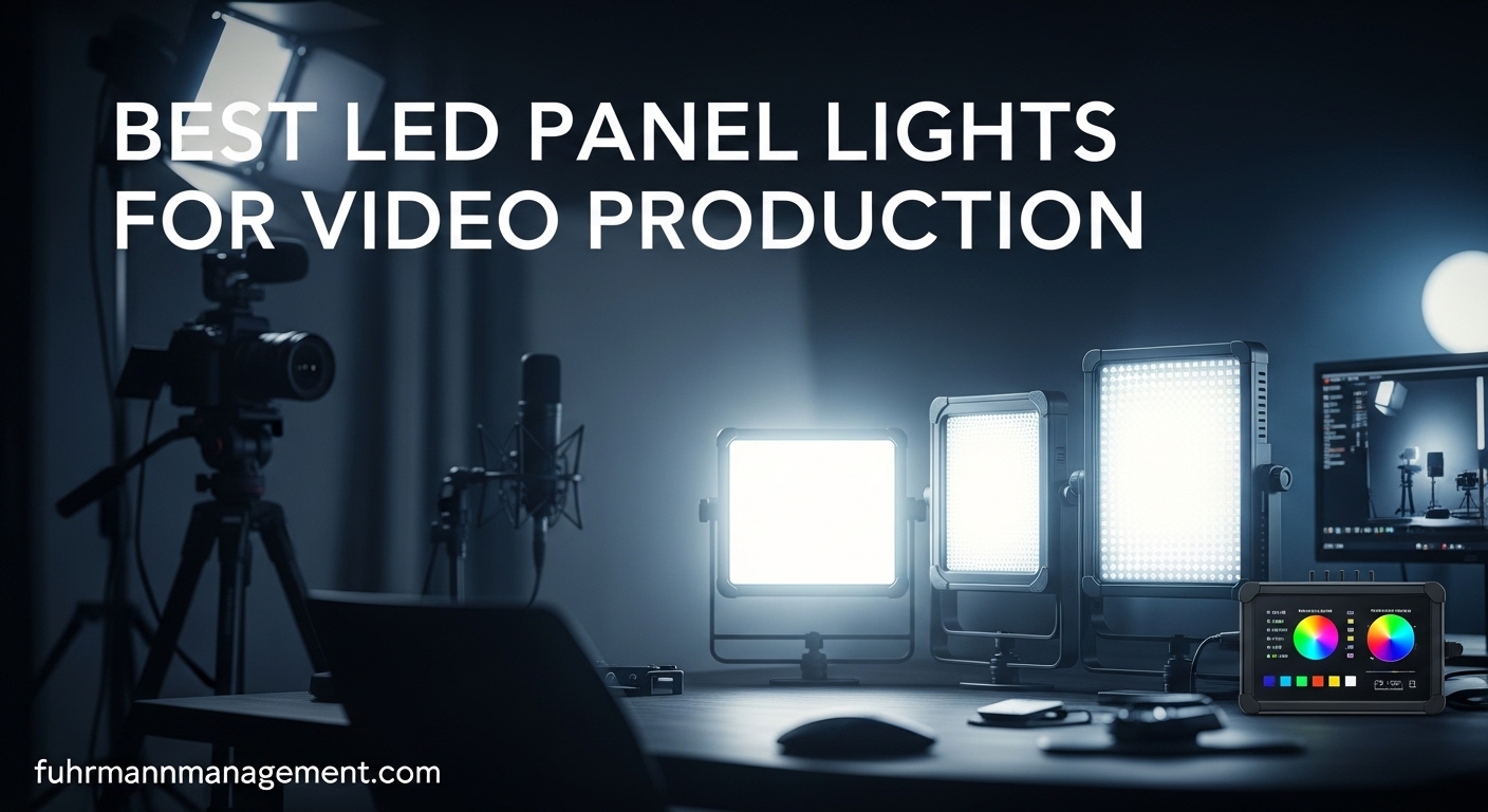 15 Best LED Panel Lights for Video Production (April 2026) Expert Reviews