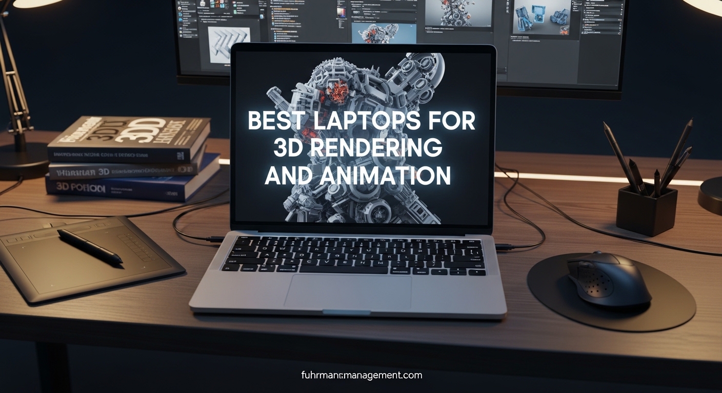 Best Laptops for 3D Rendering and Animation