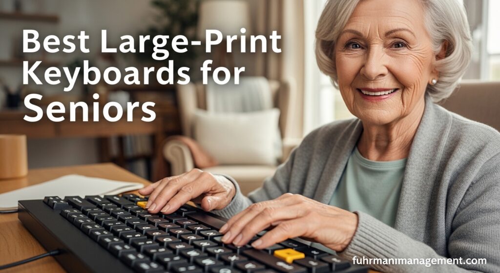 Best Large-Print Keyboards for Seniors