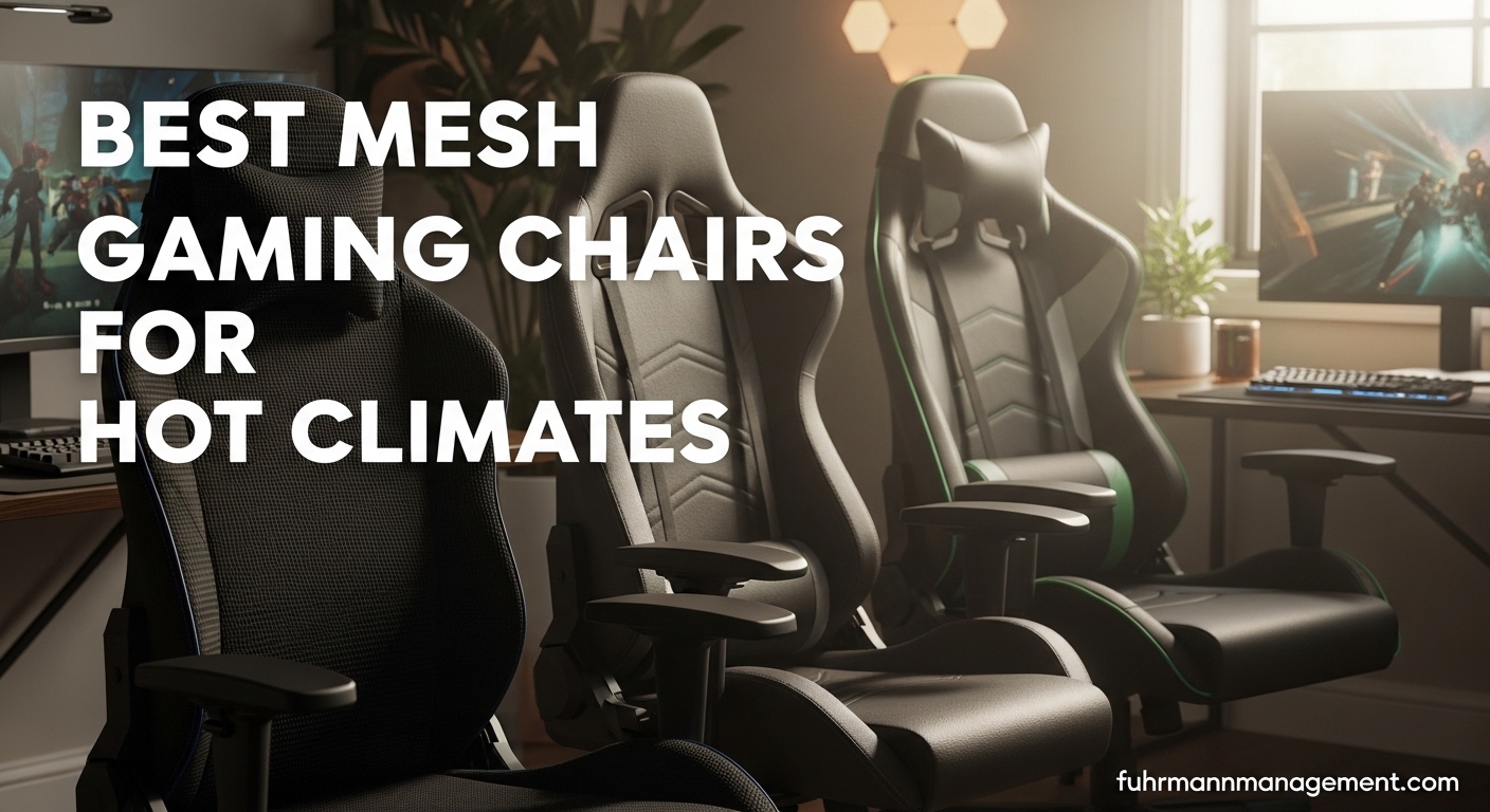 Best Mesh Gaming Chairs for Hot Climates