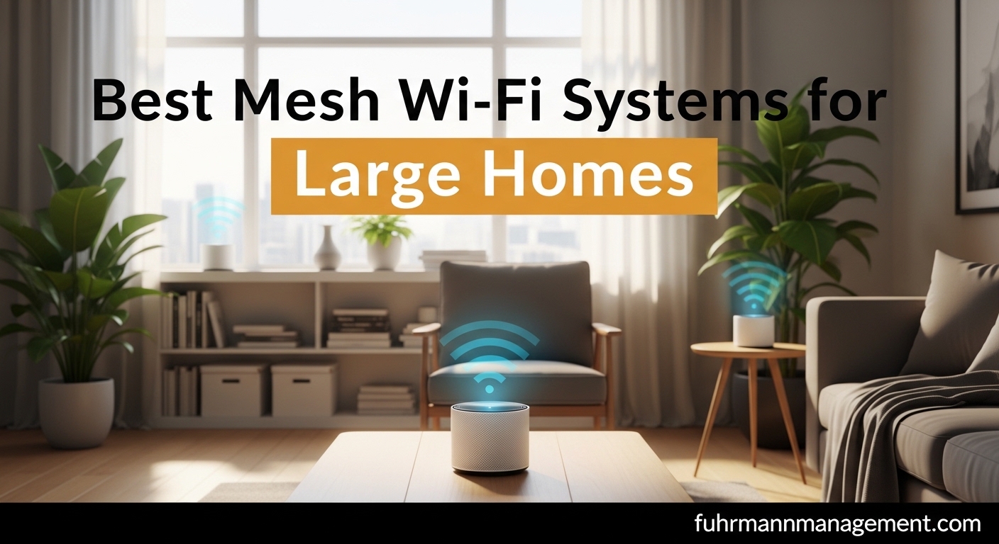 Best Mesh Wi-Fi Systems for Large Homes