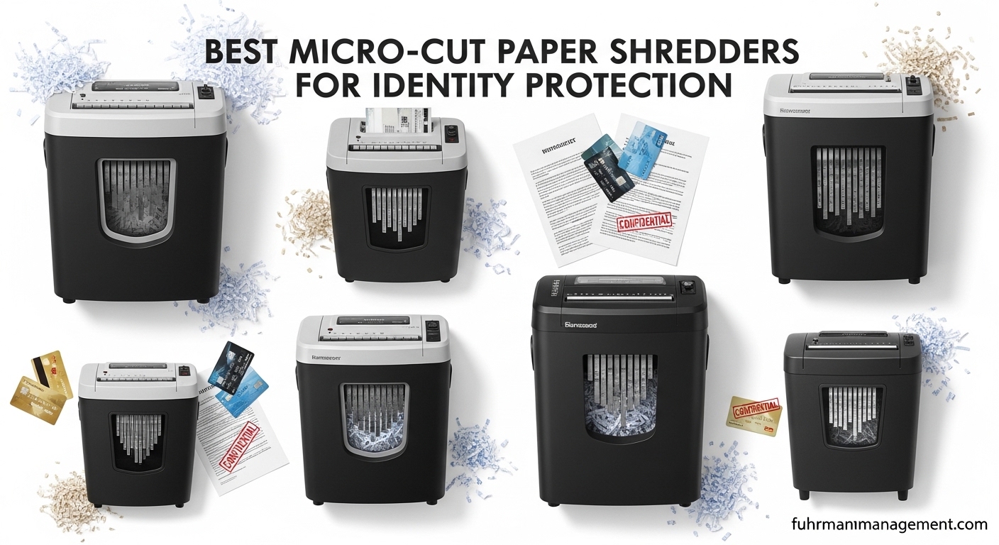Best Micro-Cut Paper Shredders for Identity Protection