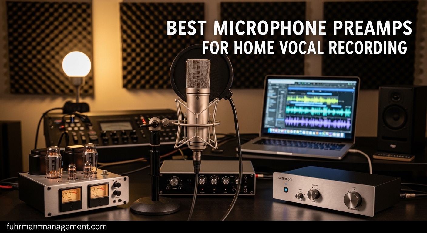Best Microphone Preamps for Home Vocal Recording