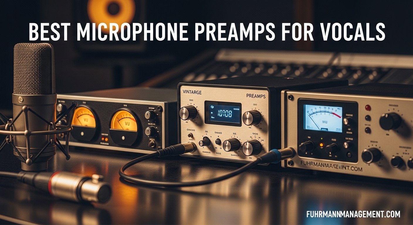 Best Microphone Preamps for Vocals