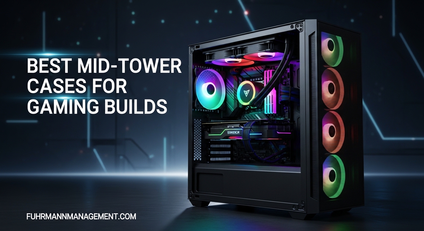 Best Mid-Tower Cases for Gaming Builds