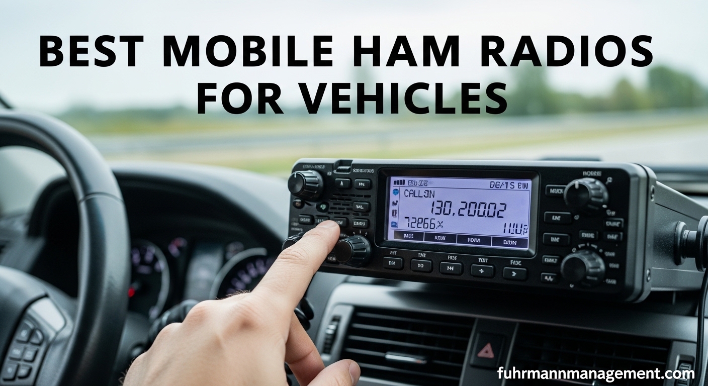 Best Mobile Ham Radios for Vehicles