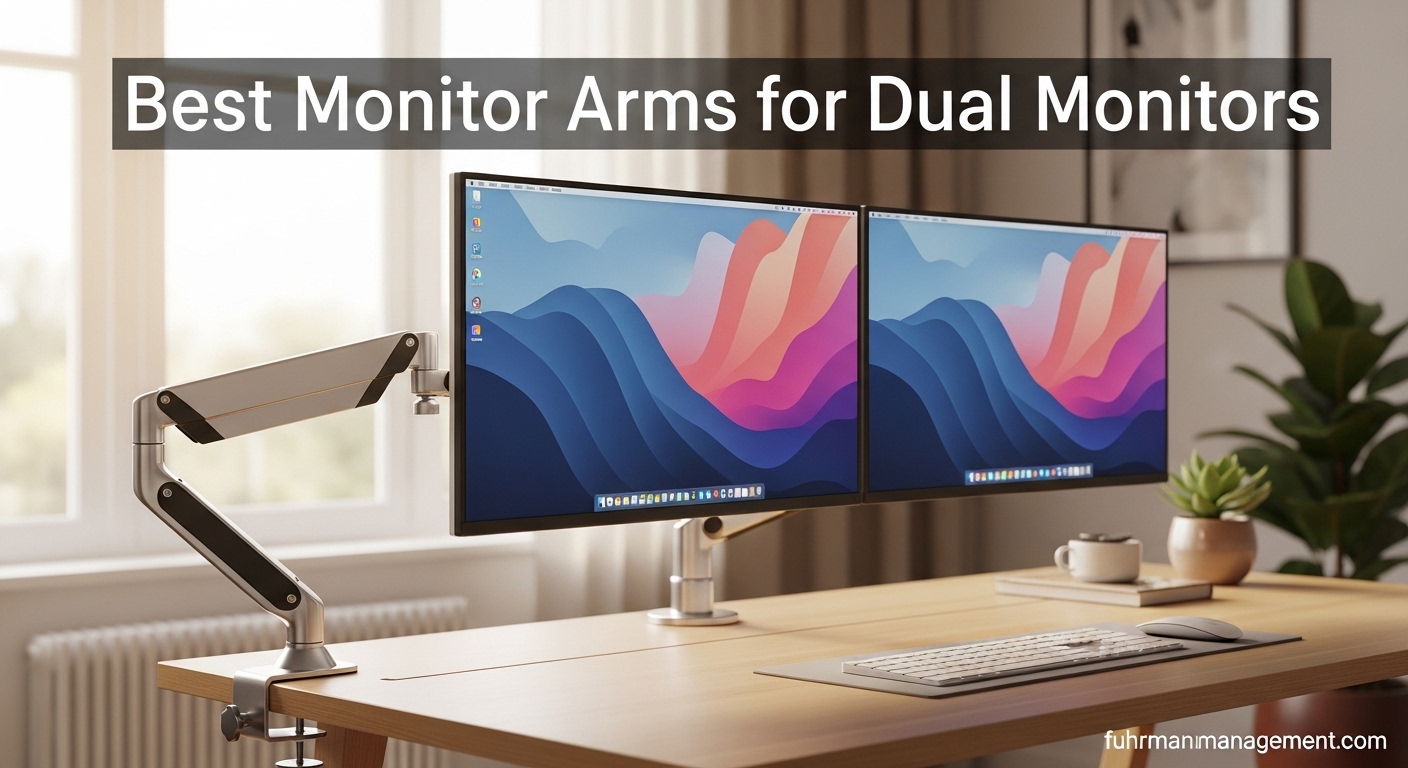Best Monitor Arms for Dual Monitors